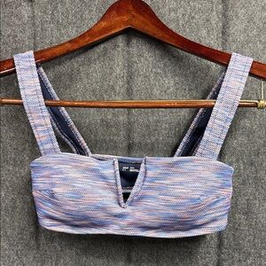 Aerie Multicolor Strappy Sports Bra
